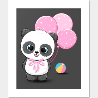 Cute Panda Posters and Art